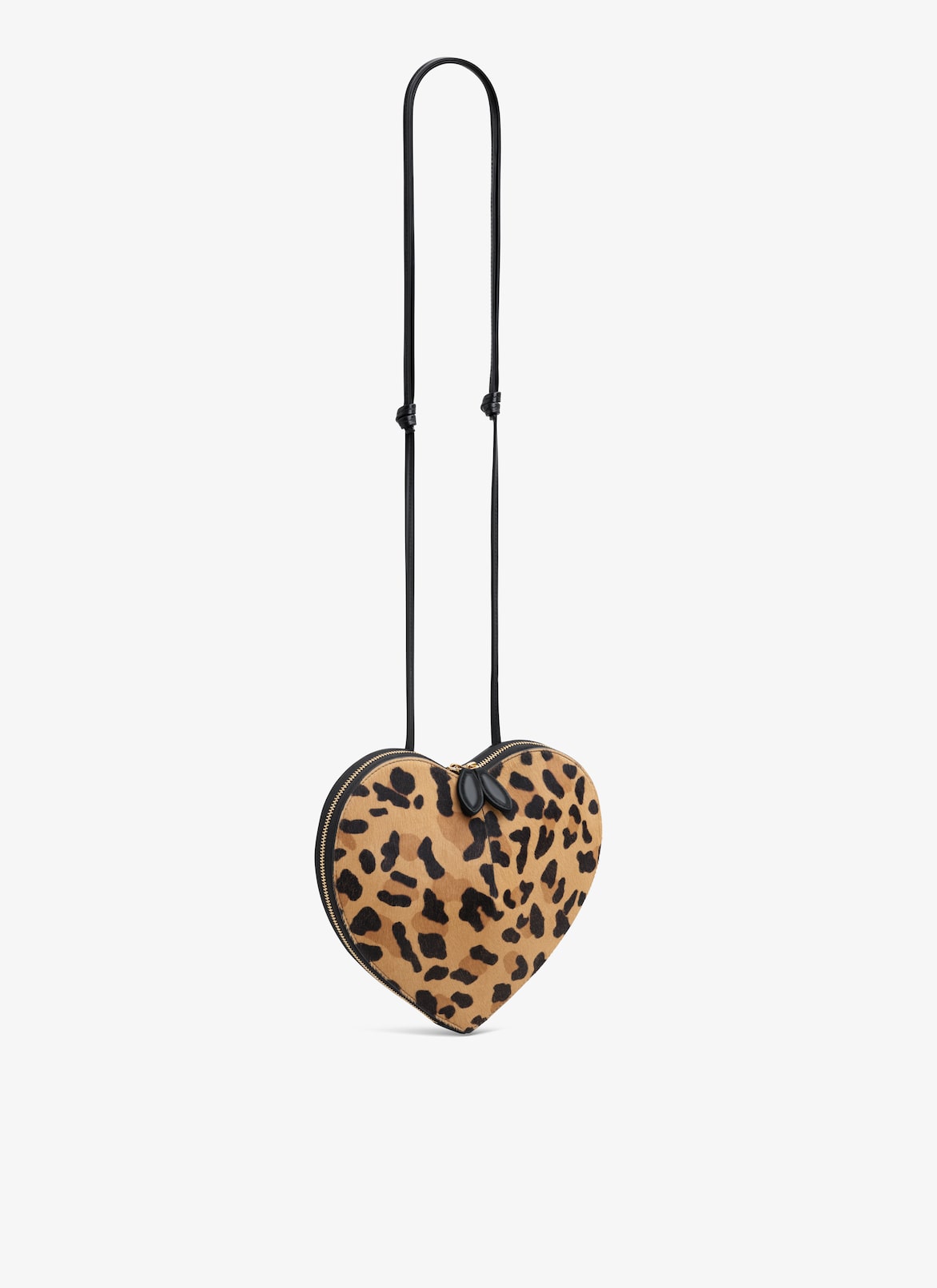LE CŒUR BAG IN LEOPARD HAIRCALF ALAÏA BROWN LE CŒUR BAG IN LEOPARD HAIRCALF